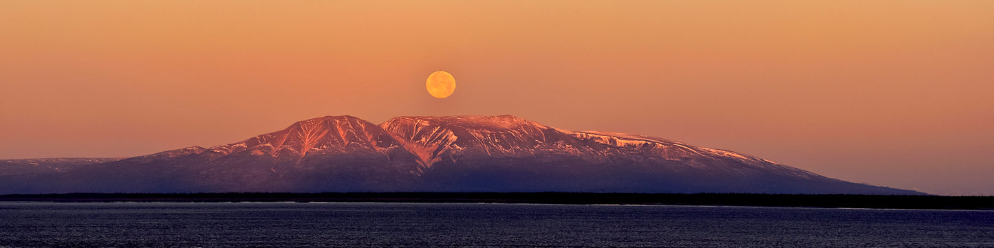 Susitna Moonset