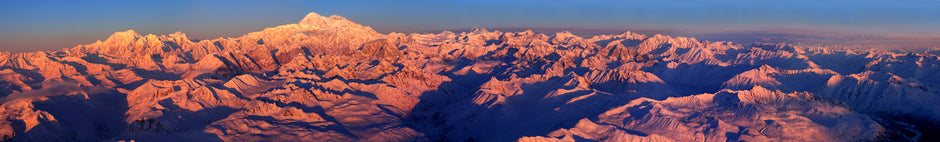 Alaska Range Panorama Color